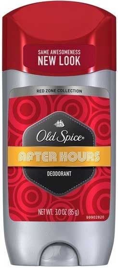 Old Spice After Hours Red Zone Deodorant, 3 Ounce -- 12 Per Case