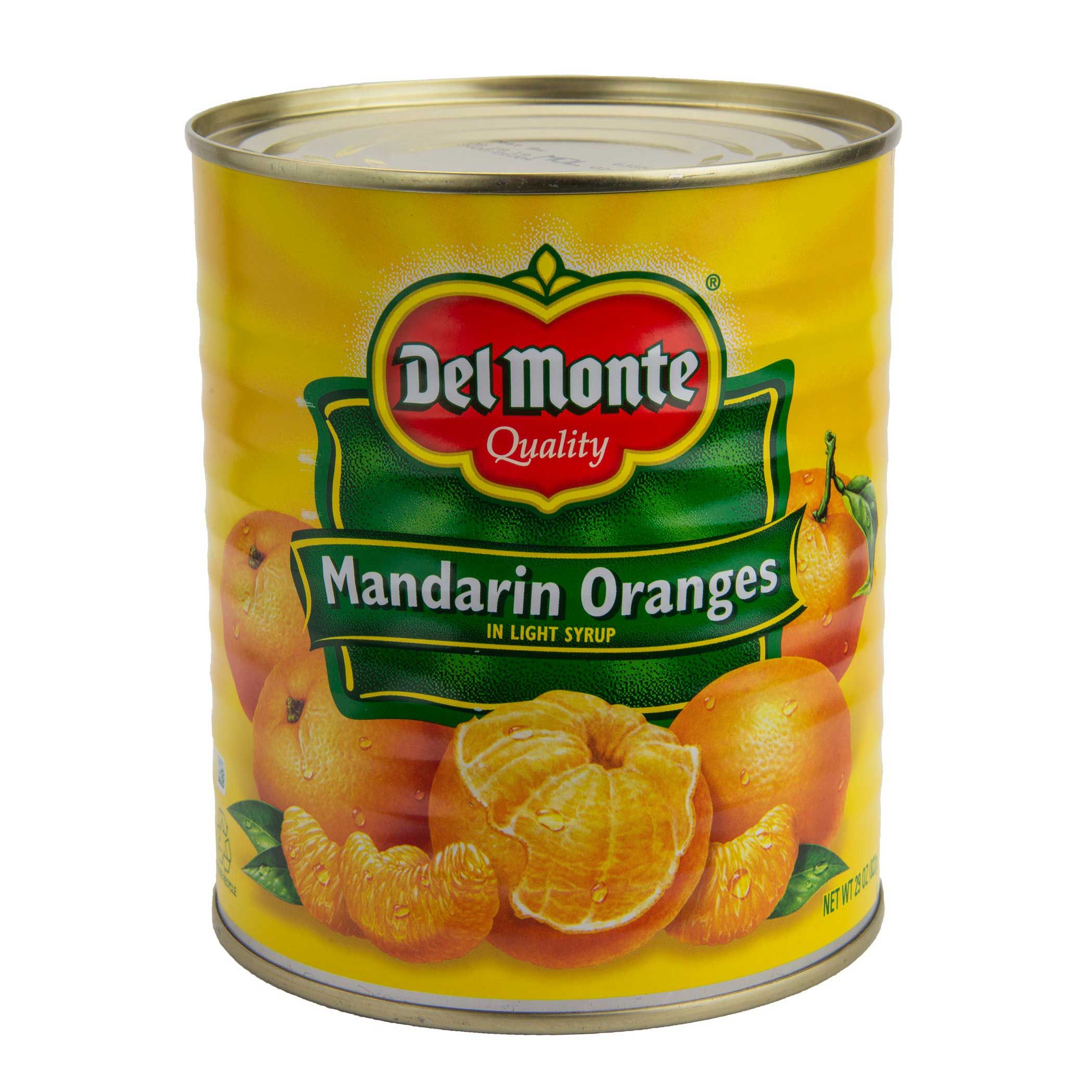 Del Monte Mandarin Oranges In Light Syrup, 29 Ounce -- 12 Per Case