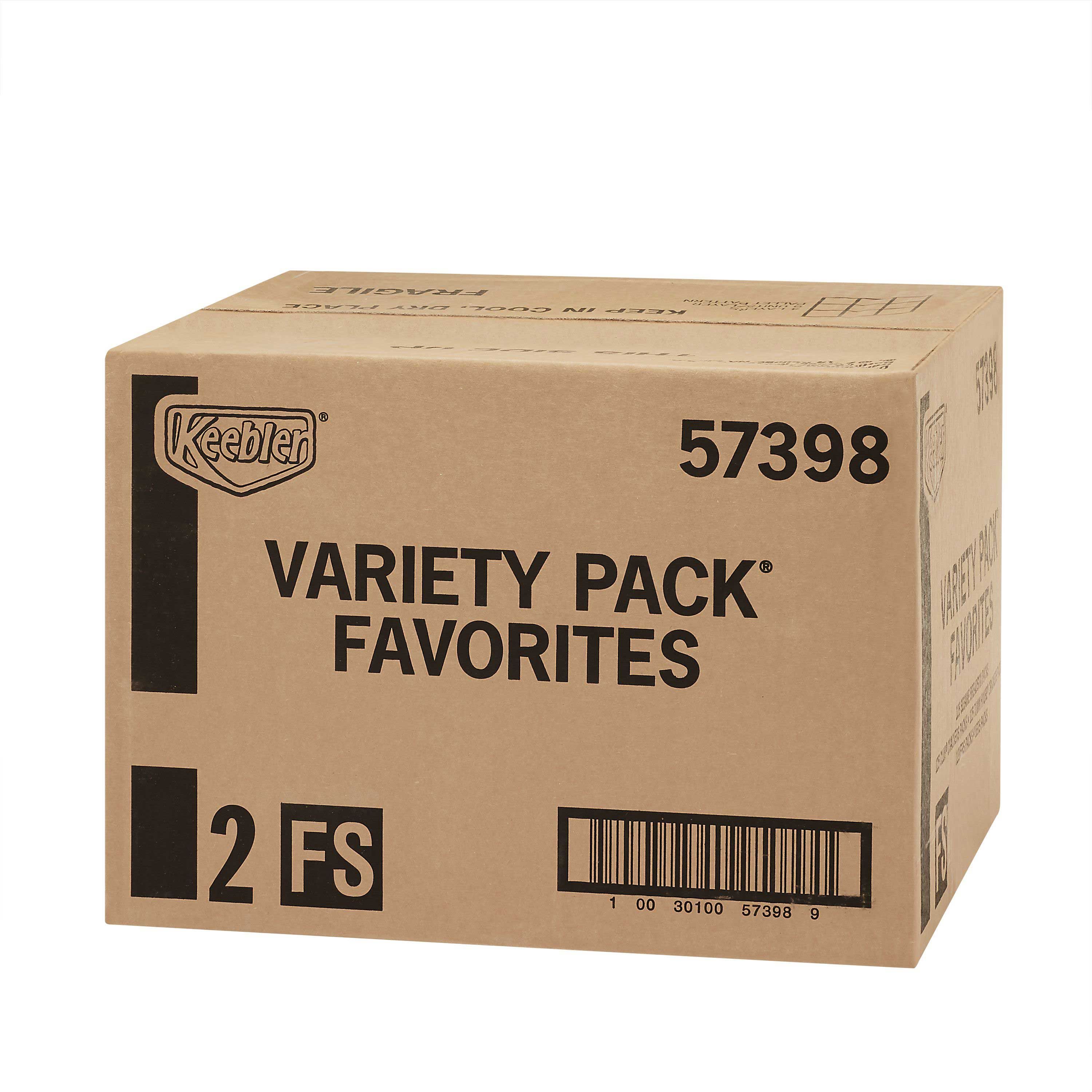 Kellogg's Keebler Mixed Cracker Variety Pack, 0.24 Ounce -- 500 Per Case