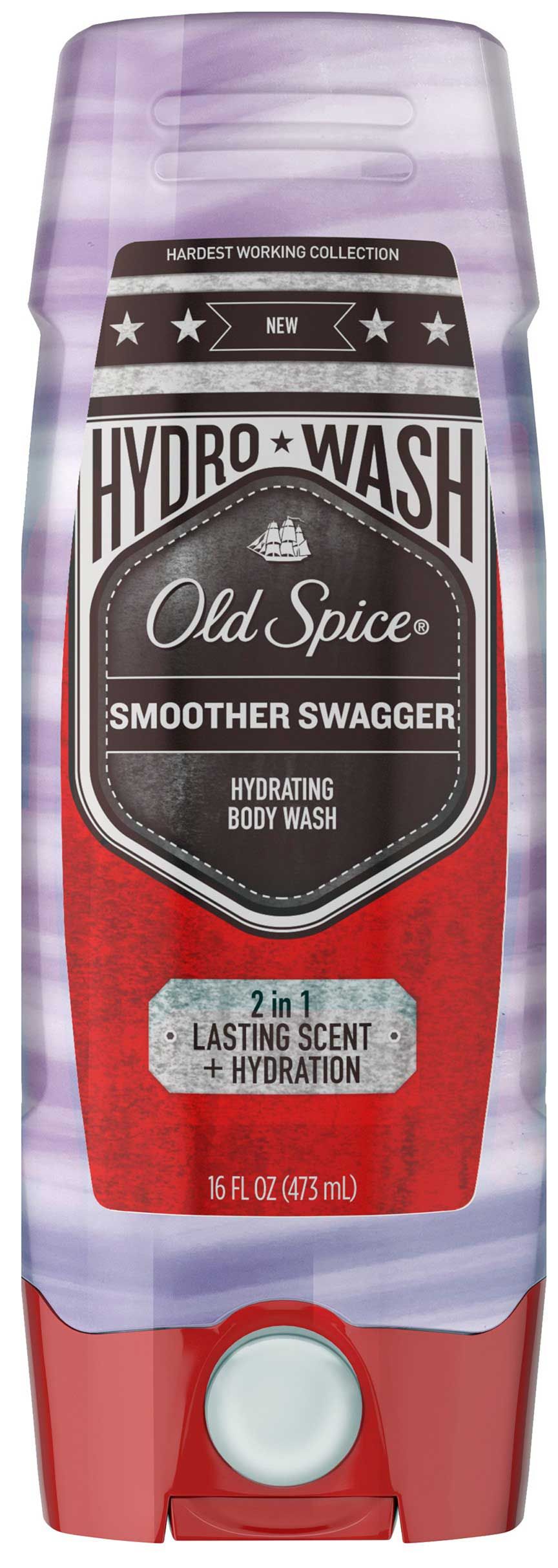 Old Spice Smooth Swagger Hydro Wash Body Wash For Men -- 4 Per Case