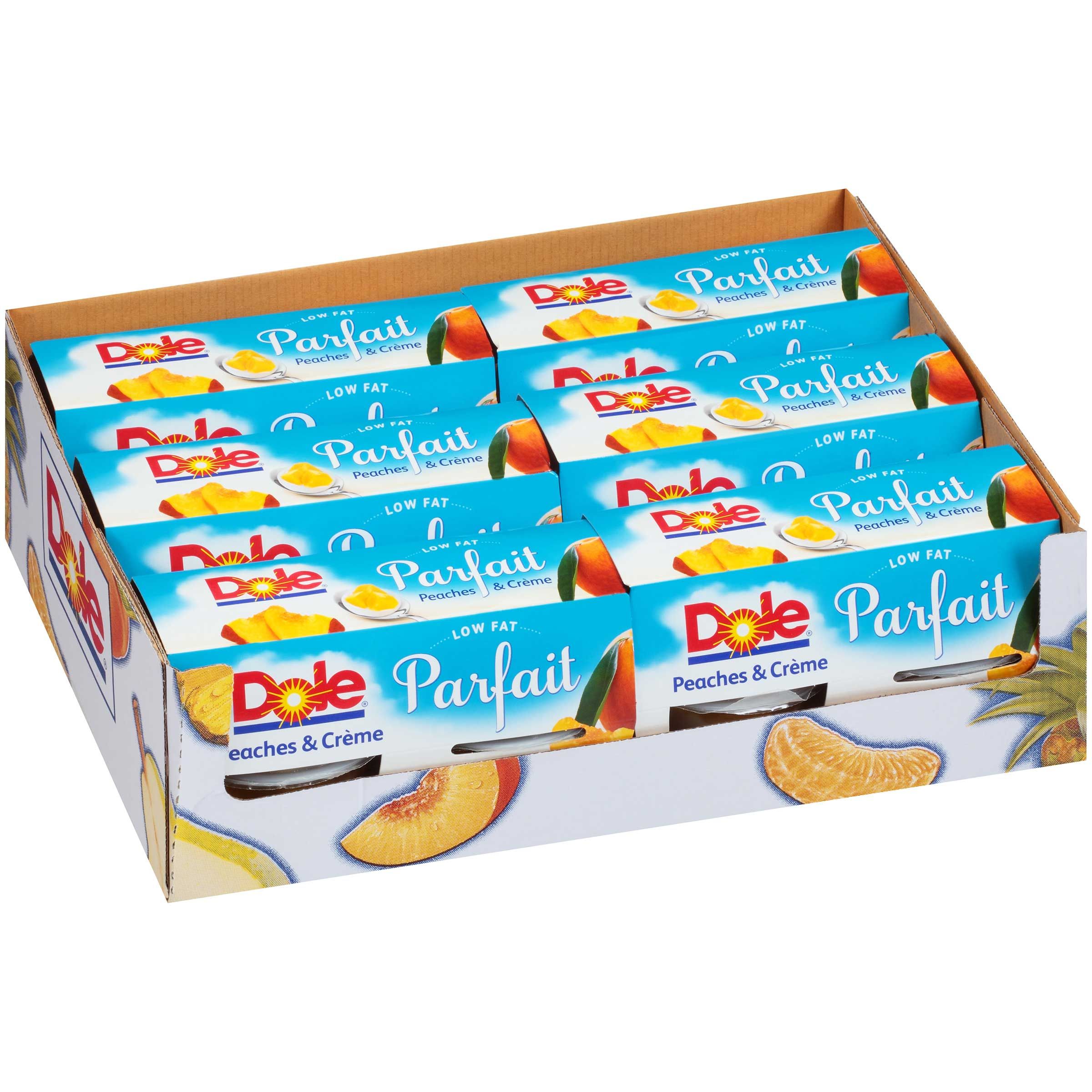 Dole Fruit Peach And Creme Parfait,17.2 Ounce -- 6 Per Case