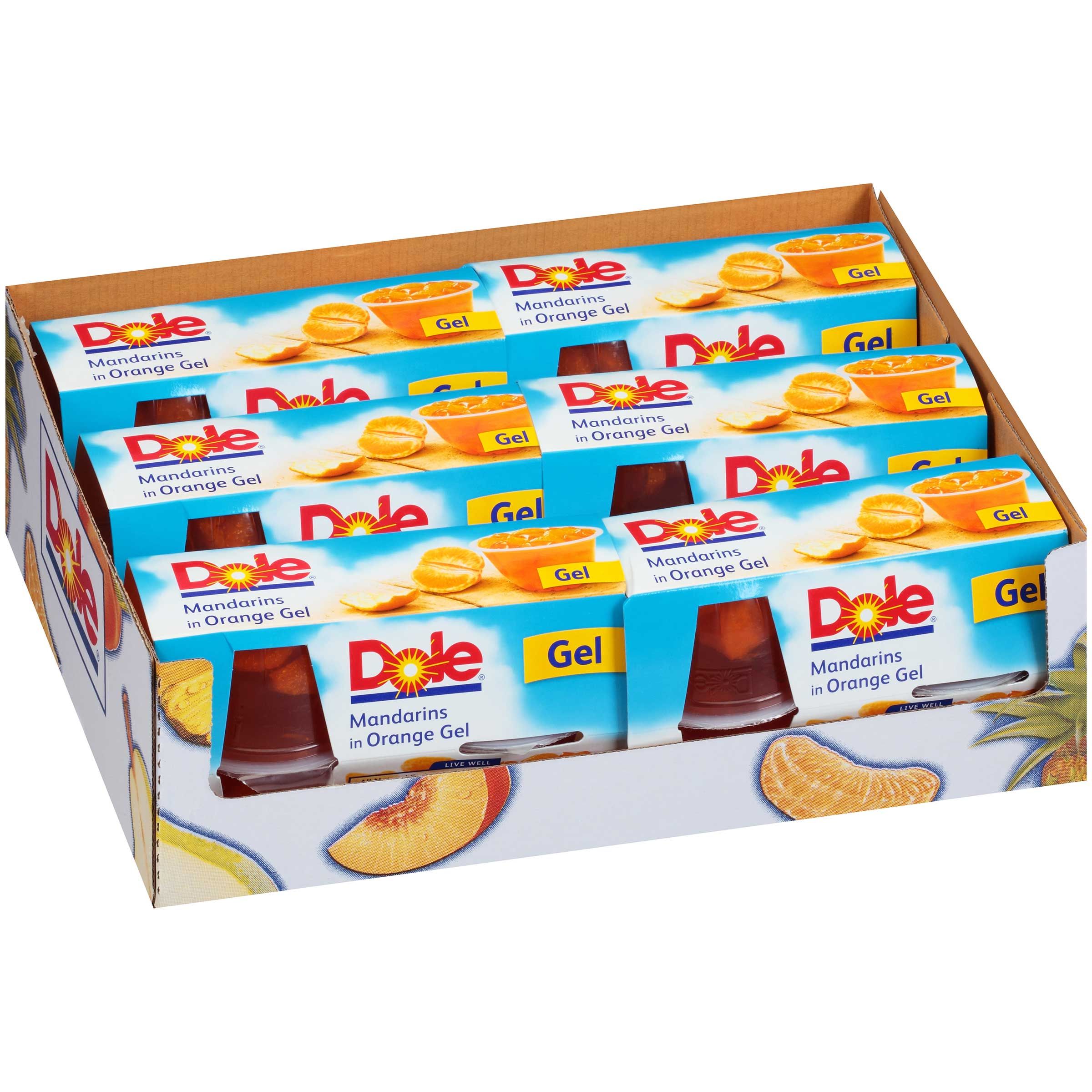 Dole Mandarins In Orange Gel, 4.3 Ounce -- 24 Per Case