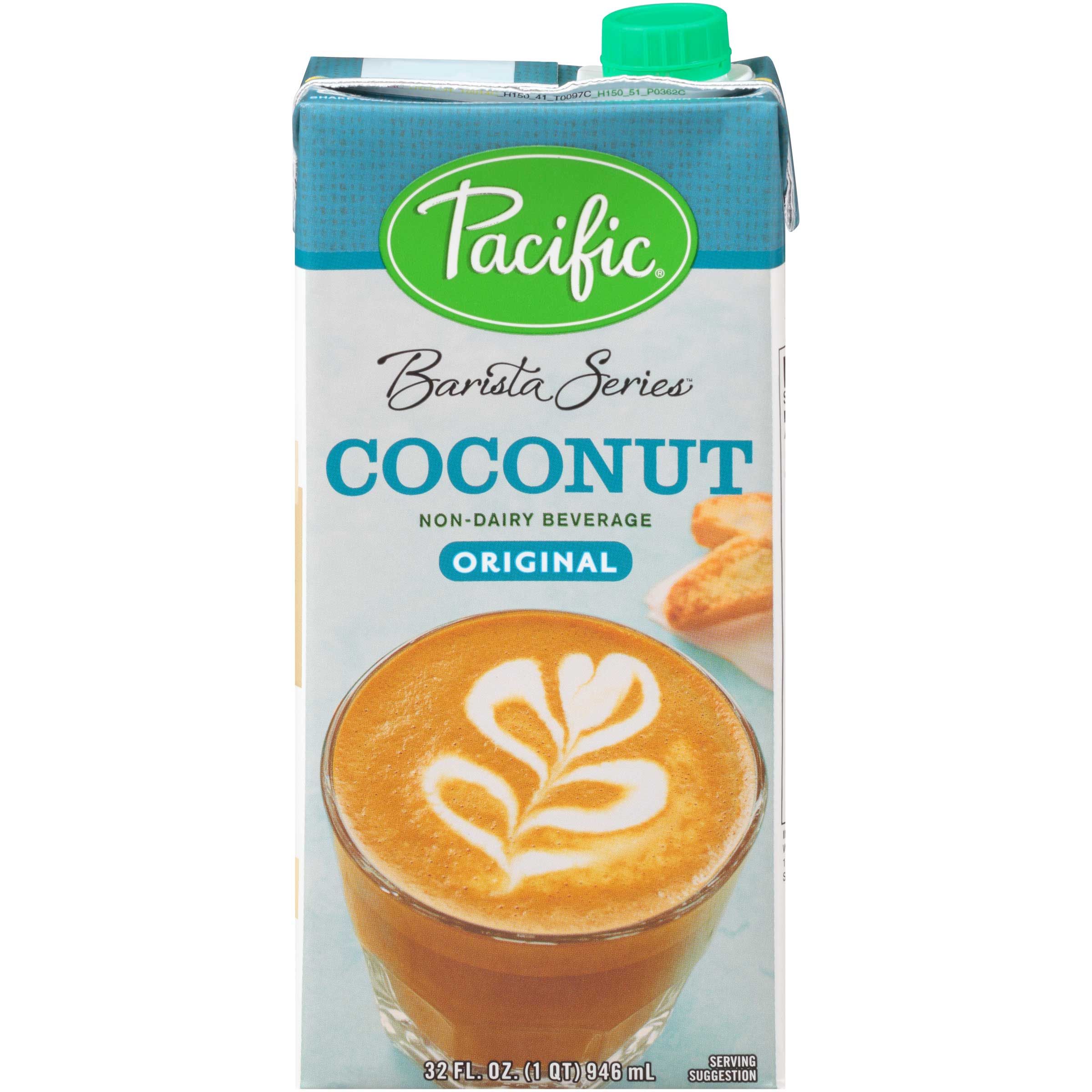 Pacific Foods Barista Series Original Coconut Non Dairy Beverage, 32 Fluid Ounce -- 12 Per Case