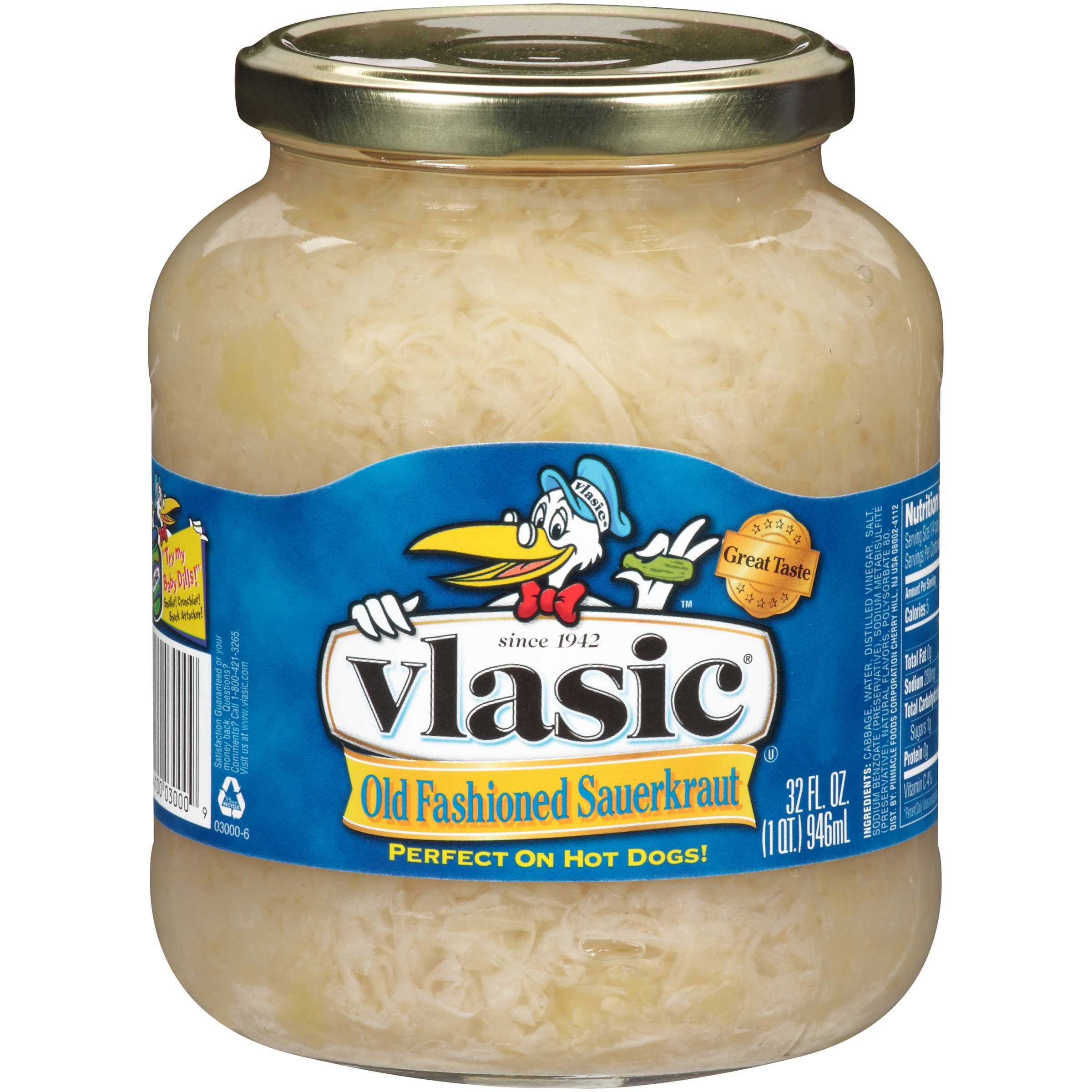 Vlasic Old Fashioned Sauerkraut, 32 Ounce -- 12 Per Case