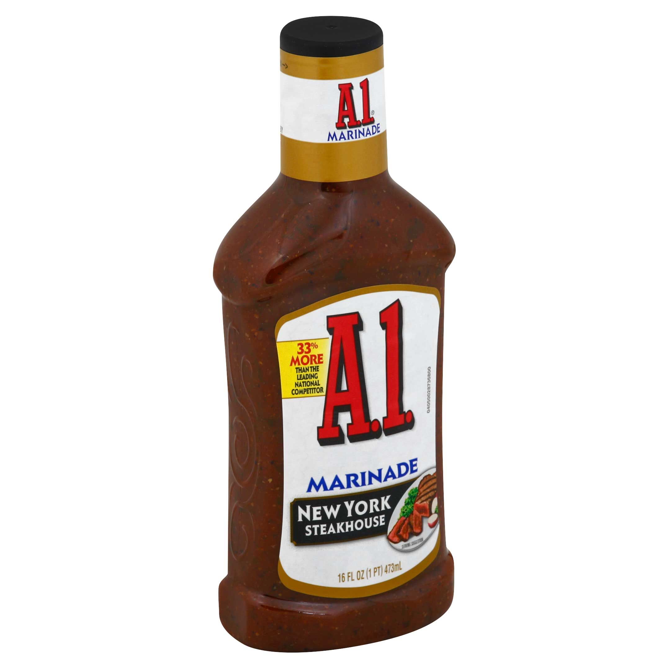 A.1. Steakhouse New York Marinade, 16 Ounce -- 6 Per Case