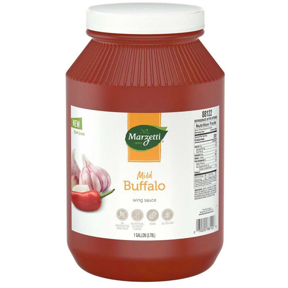 Marzetti Mild Buffalo Wing Sauce, 1 Gallon -- 2 Per Case