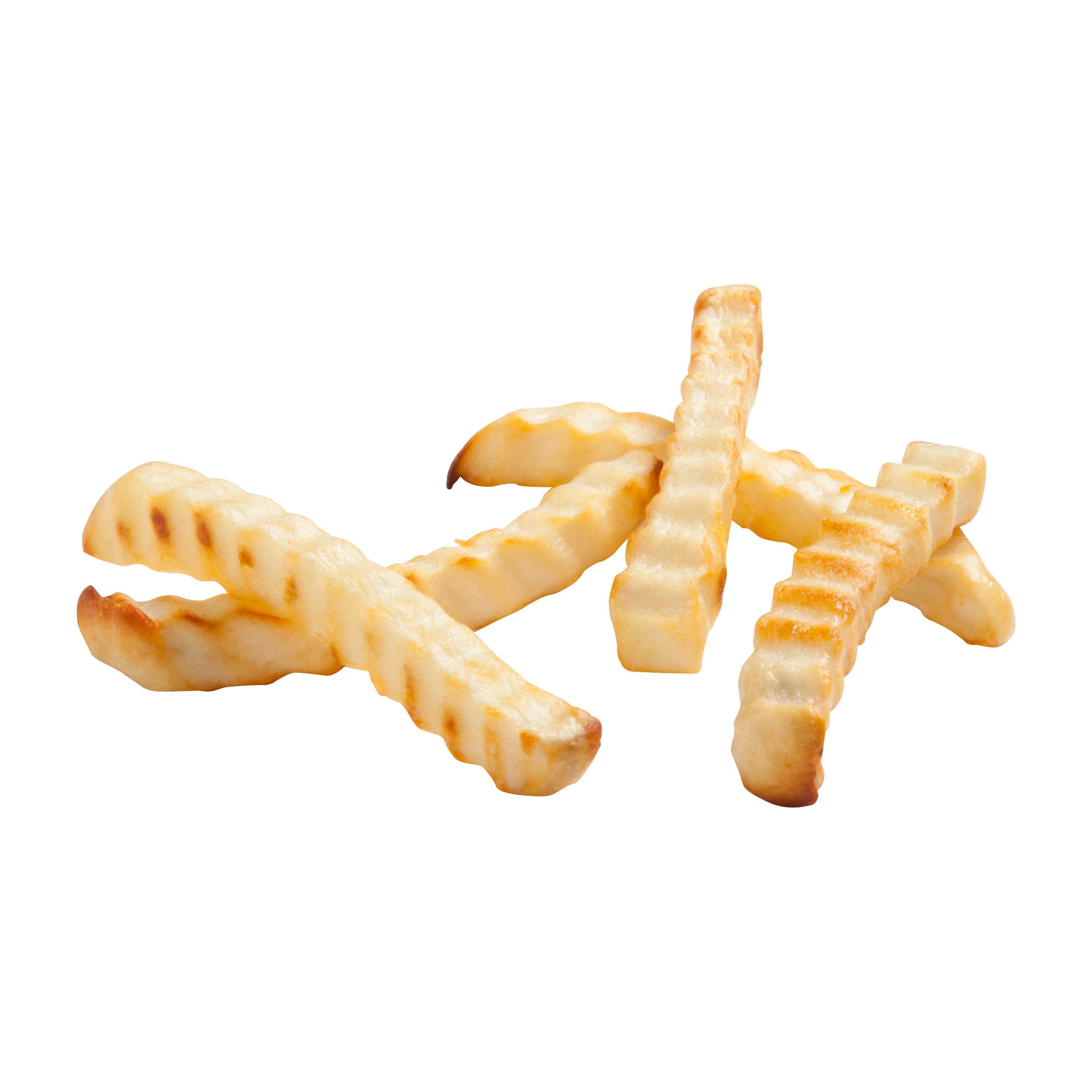Simplot Tater Pals 1/2 Inch Crinkle Cut Ovenable French Fry, 5 Pound -- 6 Per Case