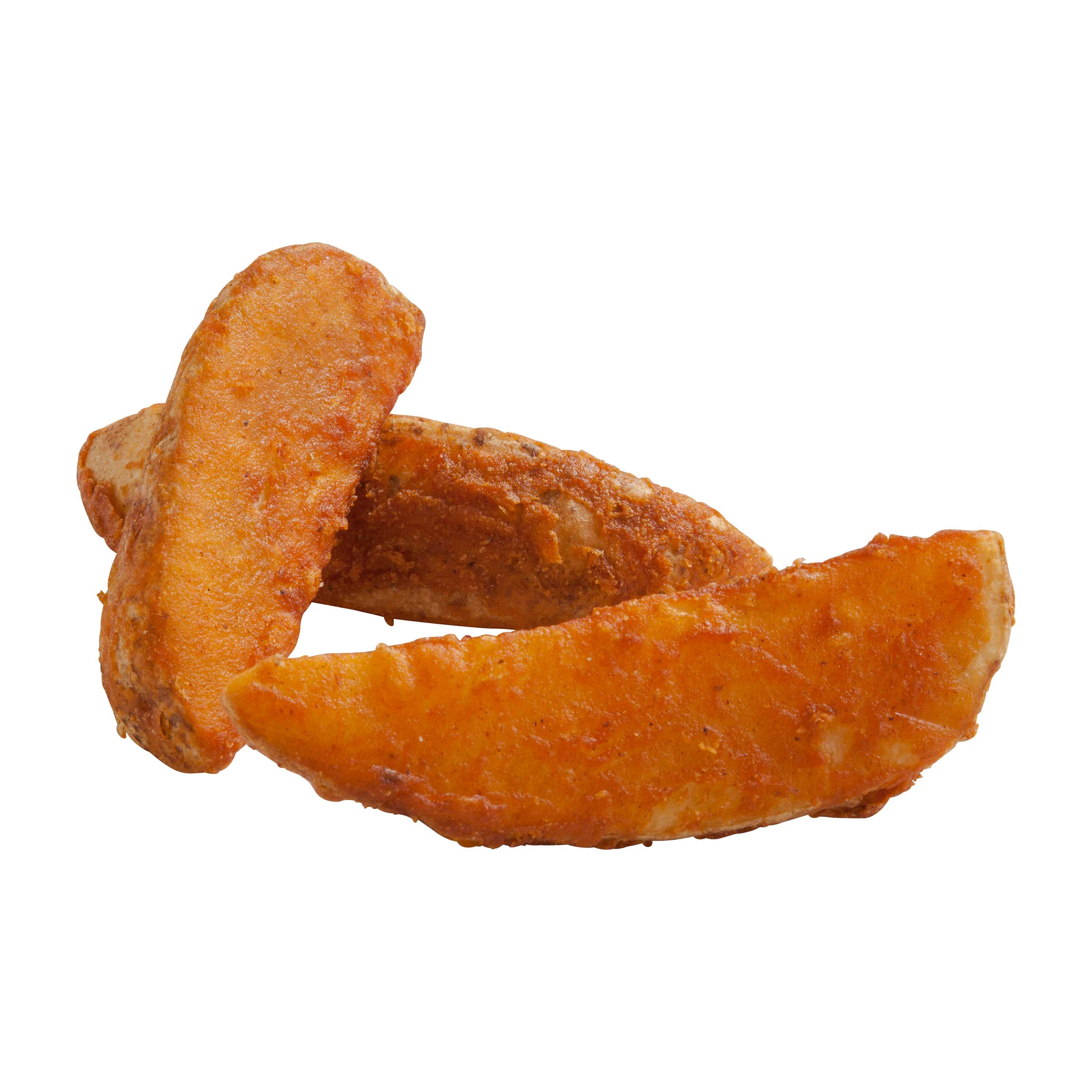 Simplot Seasonedcrisp Savory Batter 6 Cut Wedge French Fry, 5 Pound -- 6 Per Case