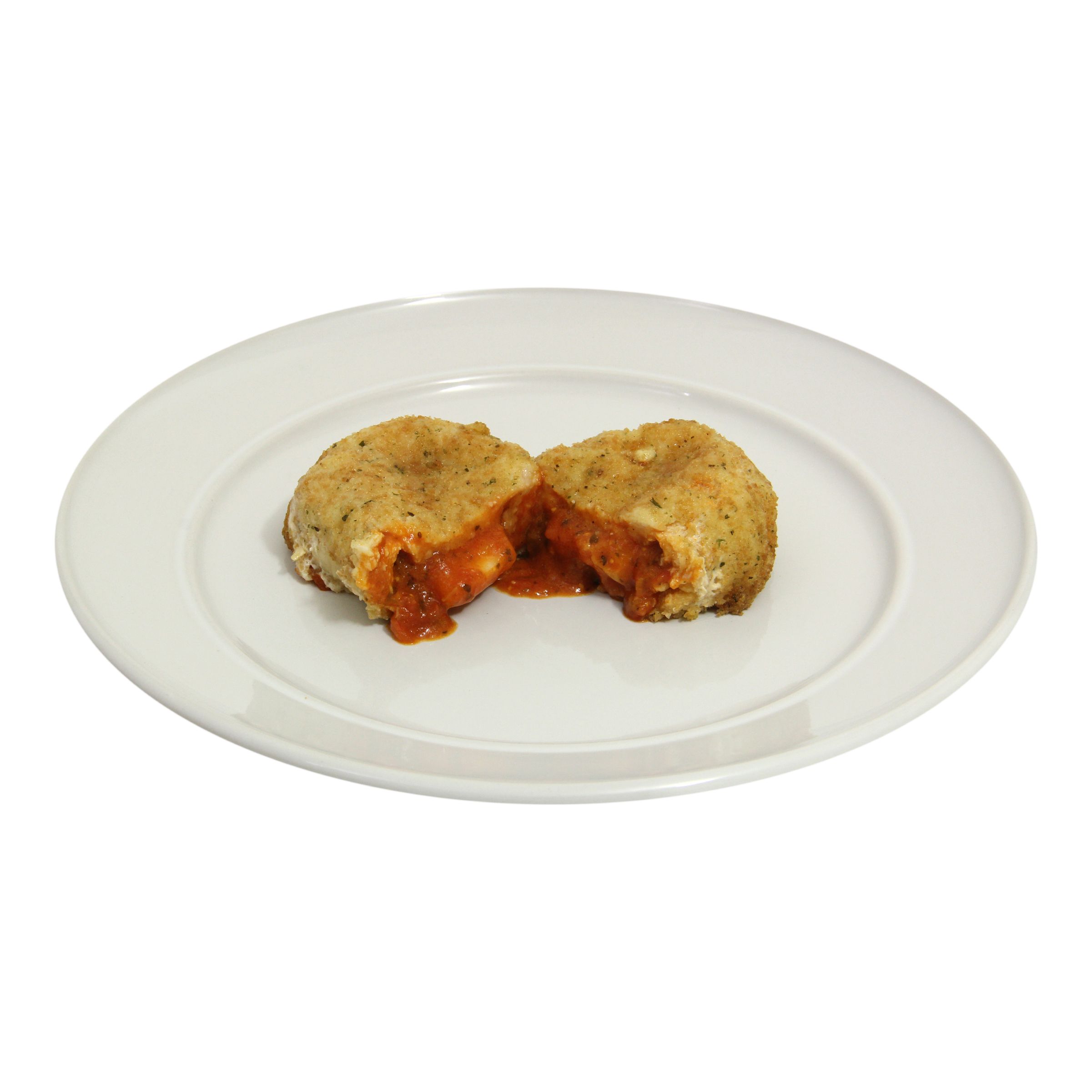 Barber Foods Uncooked Breaded Chicken Parmesan Boneless Stuffed Chicken Breast, 7 Ounce -- 24 Per Case