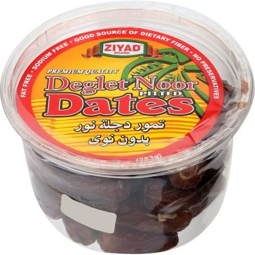 Ziyad Deglet Noor Pitted Dates, 10 Ounce -- 24 Per Case