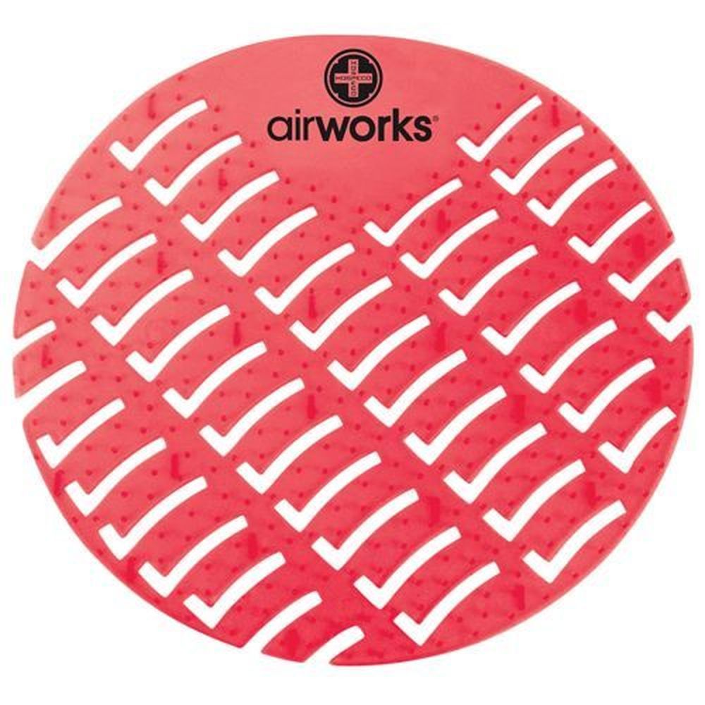 Airworks Red Fruit Basket Urinal Screen -- 10 Per Case