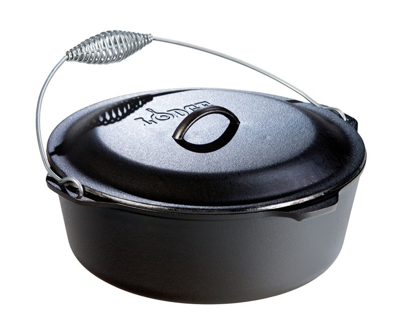 Lodge Cast Iron Dutch Oven, 9 Quart