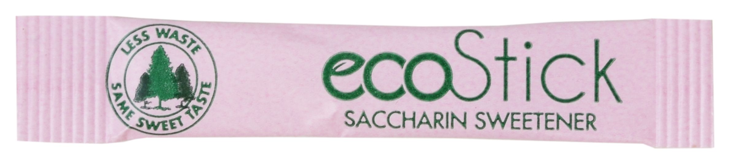 Ecostick Sugar Substitute Saccharin Sticks, 0.5 Gram -- 3000 Per Case