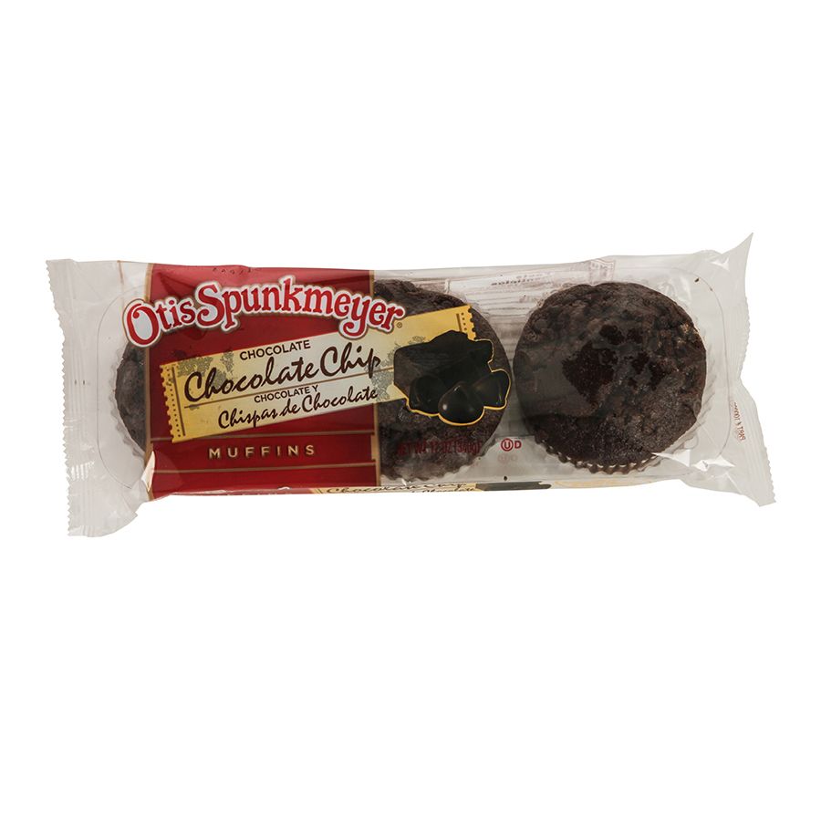 Otis Spunkmeyer Delicious Essentials Chocolate Chocolate Chip Muffin, 4 Ounce -- 24 Per Case