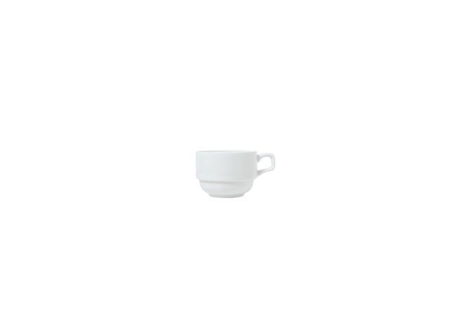 Syracuse China Reflections Aluma White Stacking Espresso Cup, 4 Ounce -- 36 Per Case