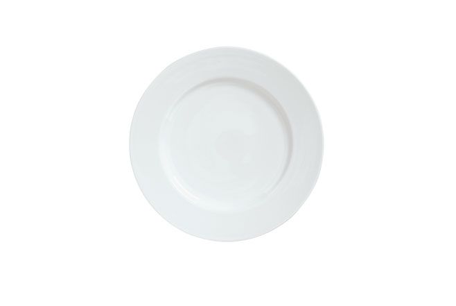 Syracuse China Reflections Aluma White Body Plate, 6 5/8 Inch -- 36 Per Case