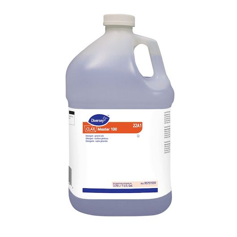 Clax Master 100 Laundry Detergent, 1 Gallon -- 4 Per Case