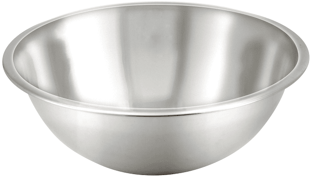 Winco Economy Stainless Steel Mixing Bowl, 30 Quart -- 12 Per Case