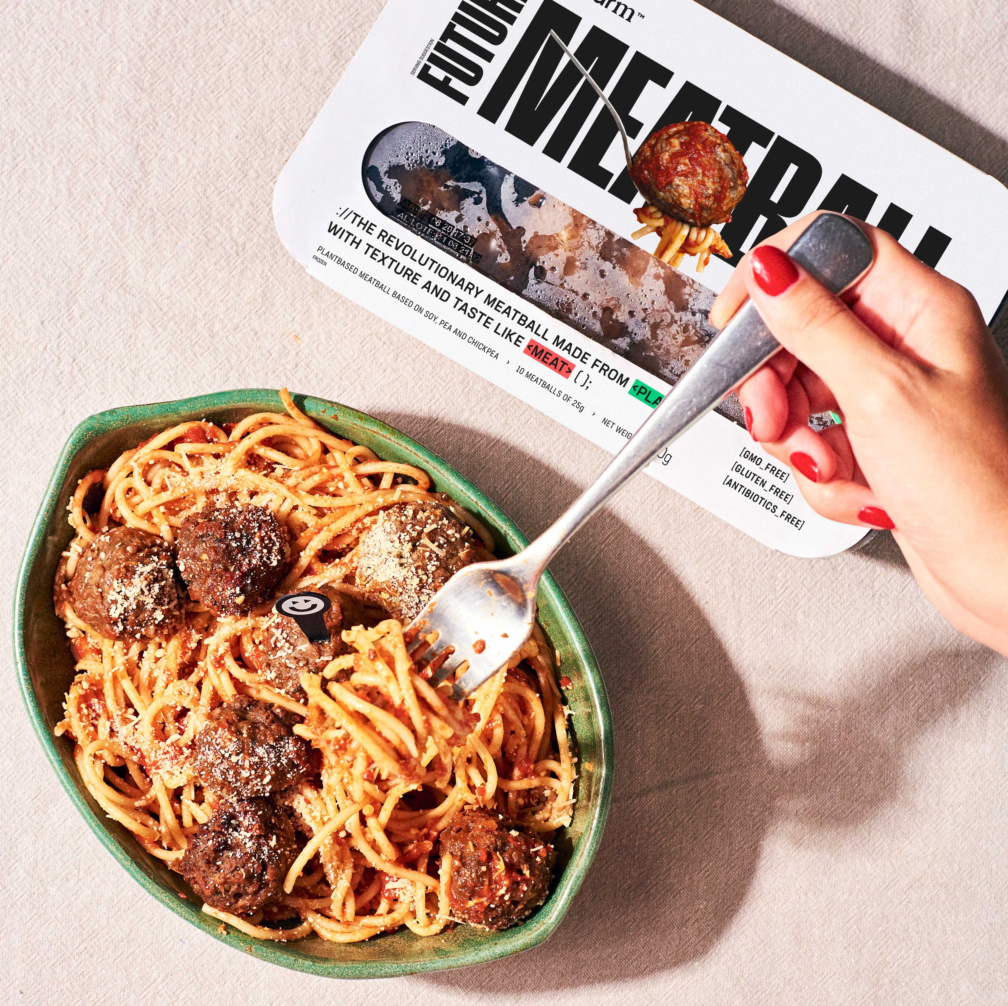 Future Farm Plant-based Italian Meatballs, 0.88 Ounce -- 160 Per Case