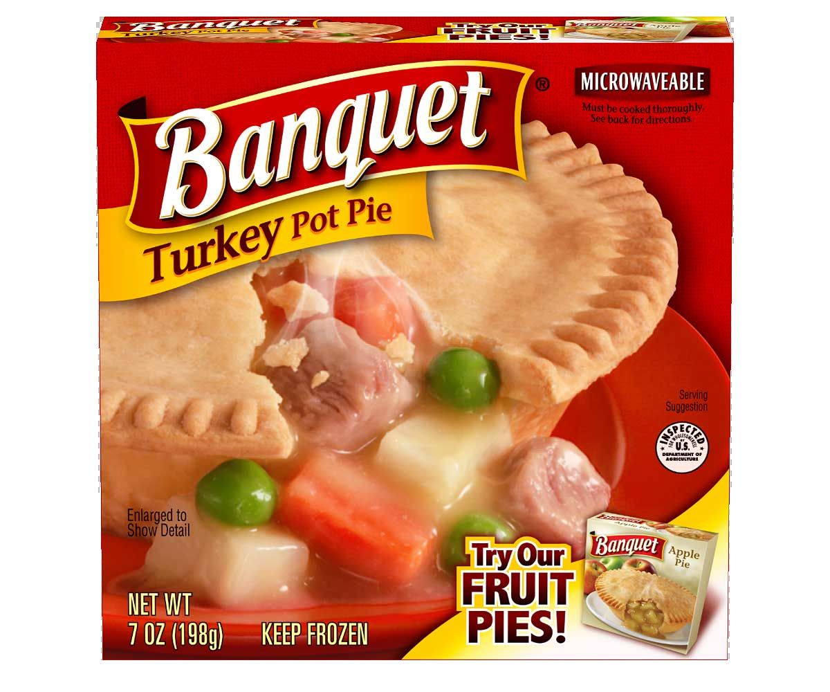 Banquet Turkey Pot Pie, 7 Ounce -- 24 Per Case