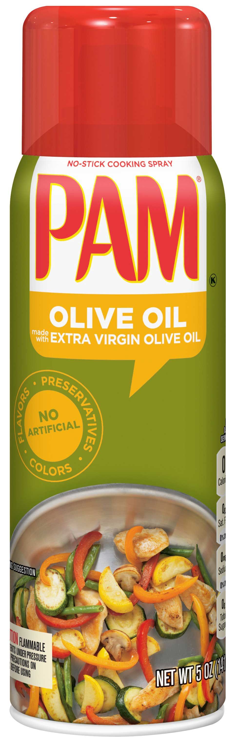 Pam Olive Oil Cooking Spray, 5 Ounce -- 12 Per Case