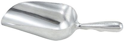 Winco Aluminum Scoop, 5 Ounce -- 12 Per Case