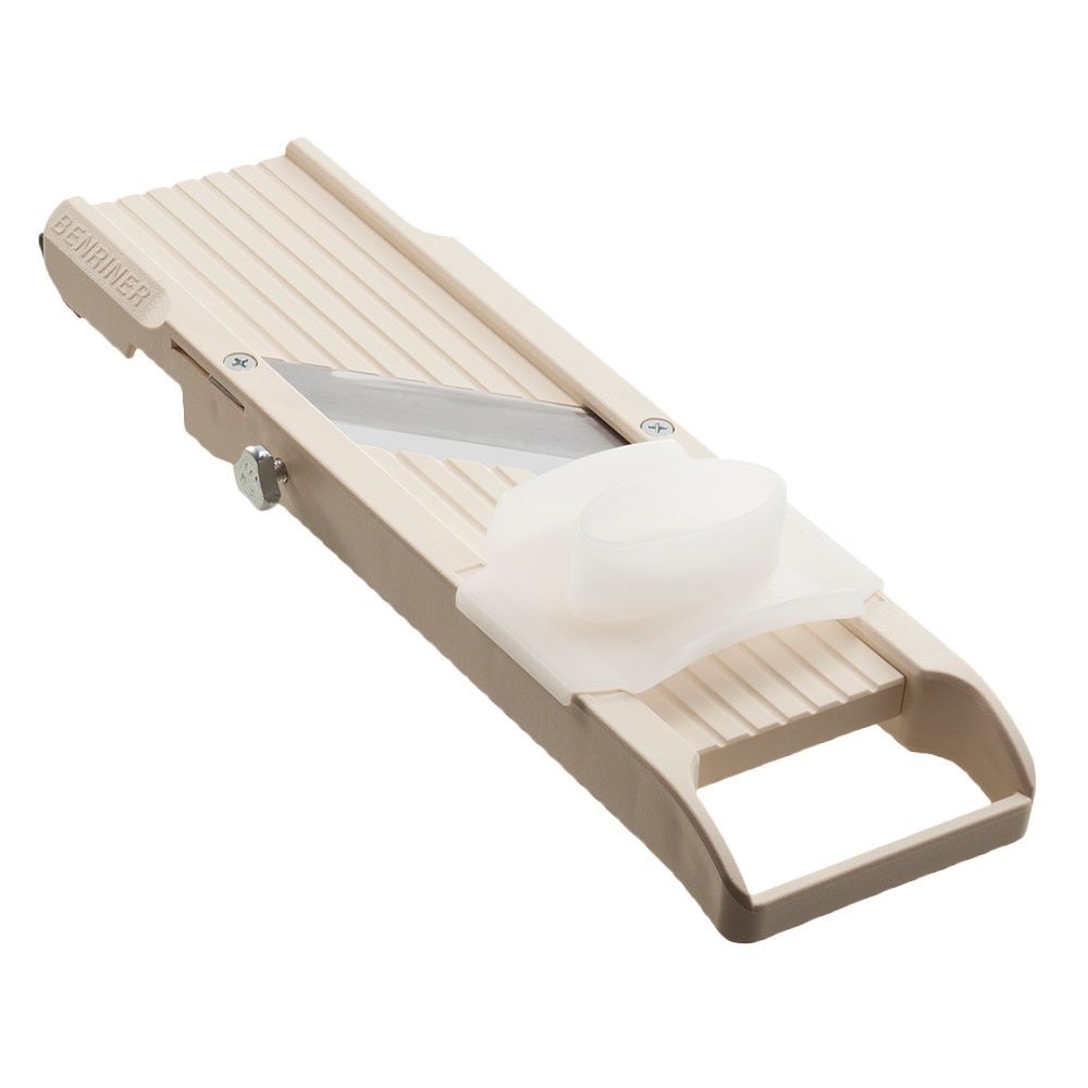 Benriner Premium Small Mandoline With Non-skid Base, 12.4 X 4.3 X 1.5 Inch
