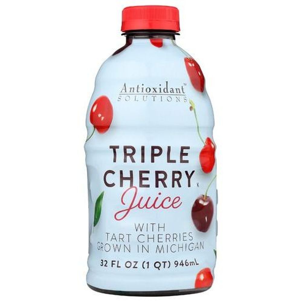Antioxidant Solutions Triple Cherry Juice, 32 Fluid Ounce -- 6 Per Case