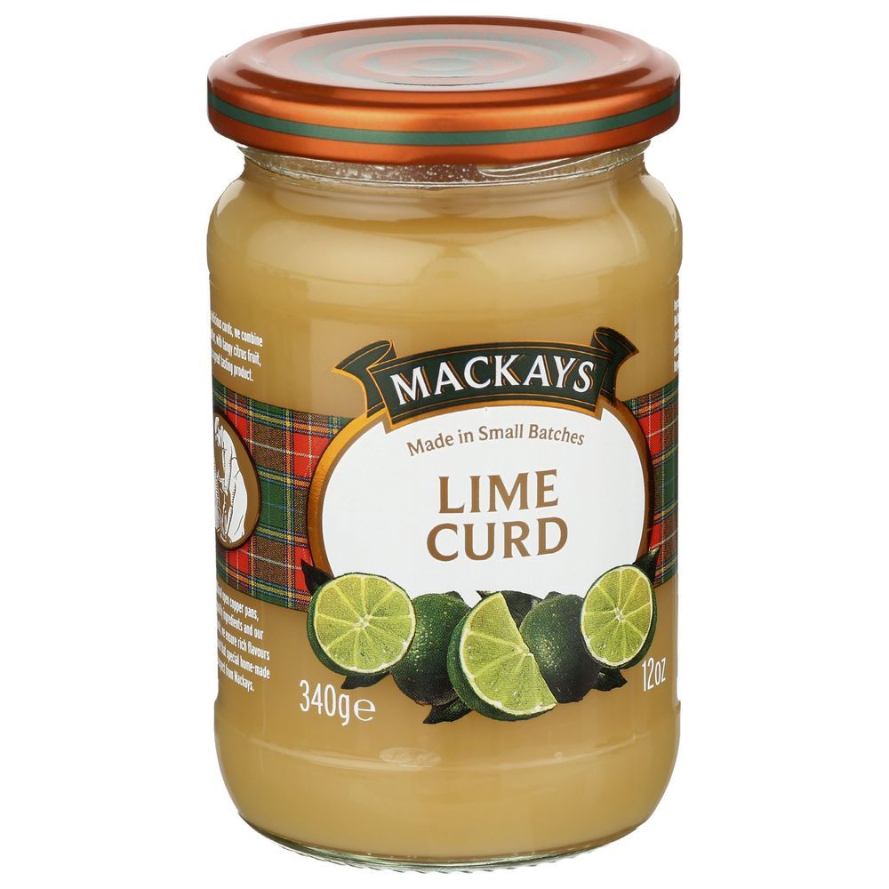 Mackays Lime Curd, 12 Ounce -- 6 Per Case