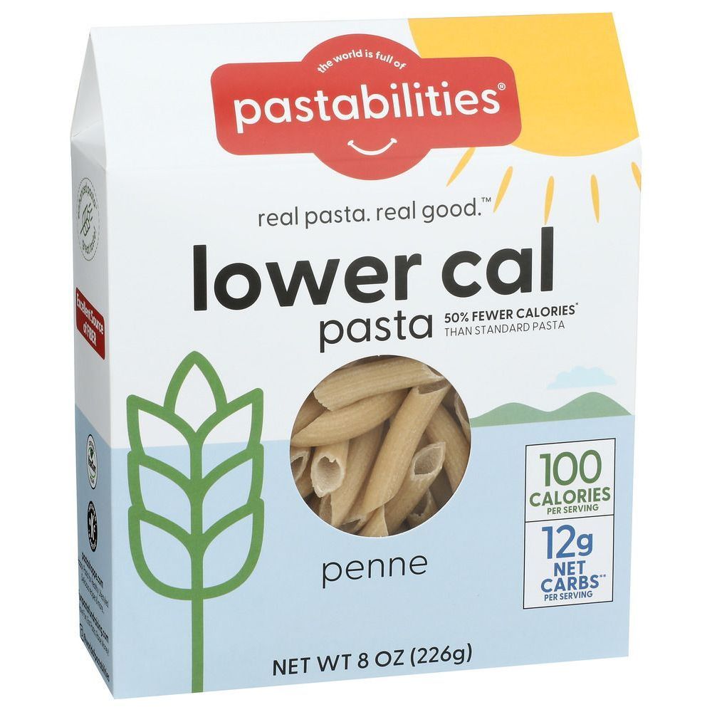 Pastabilities Lower Cal Penne Pasta, 8 Ounce -- 6 Per Case