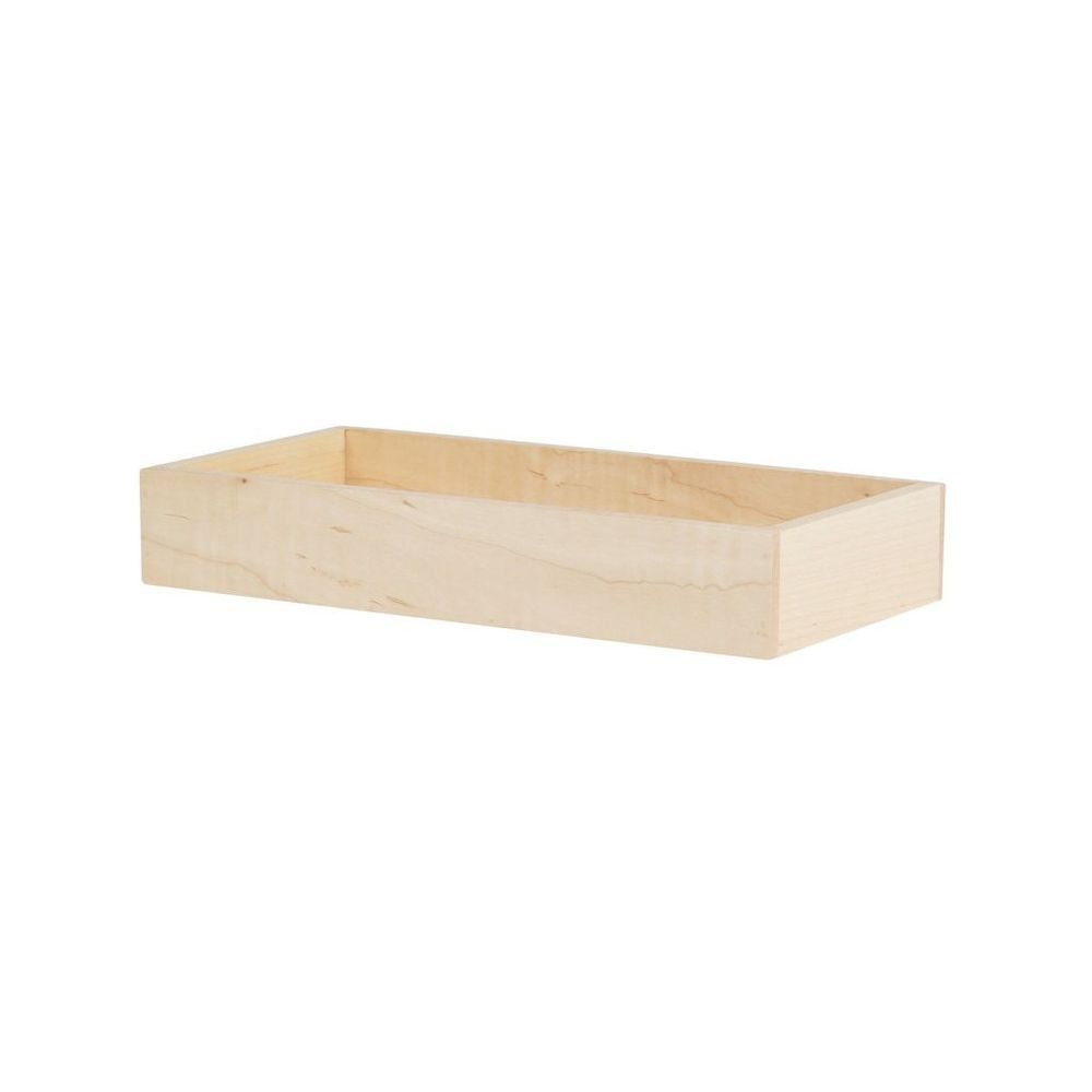 Cal-mil Blonde Merchandiser Box, 6 Inch Width X 12 Inch Depth X 2 Inch Height