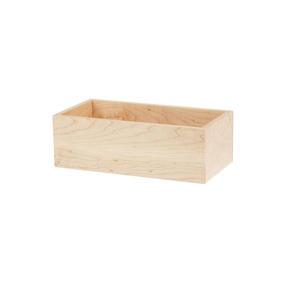 Cal-mil Blonde Merchandiser Box, 6 Inch Width X 12 Inch Depth X 4 Inch Height