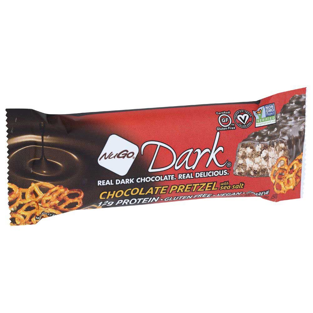 Nugo Dark Chocolate Pretzel Nutrition Bar, 1.76 Ounce -- 12 Per Case