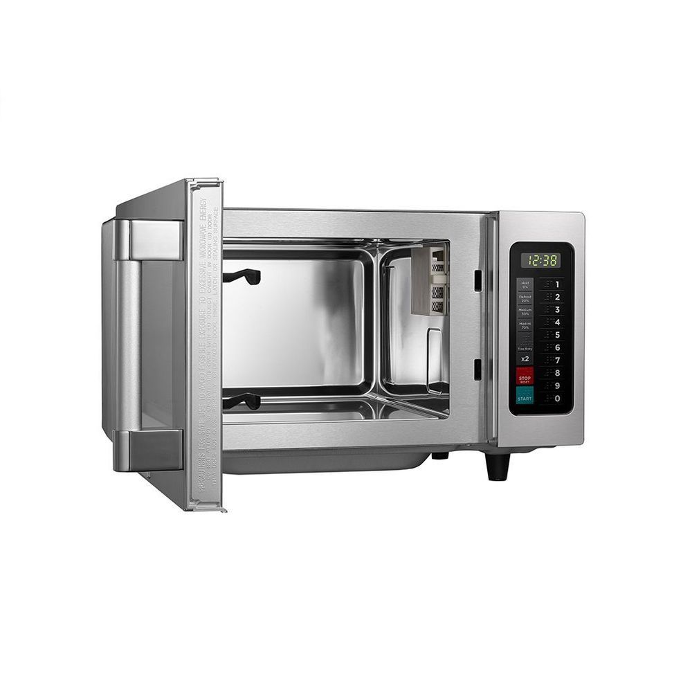 Midea 0.9 Cubic Feet 1000 Watts Push Button Light Duty Commercial Microwave Oven
