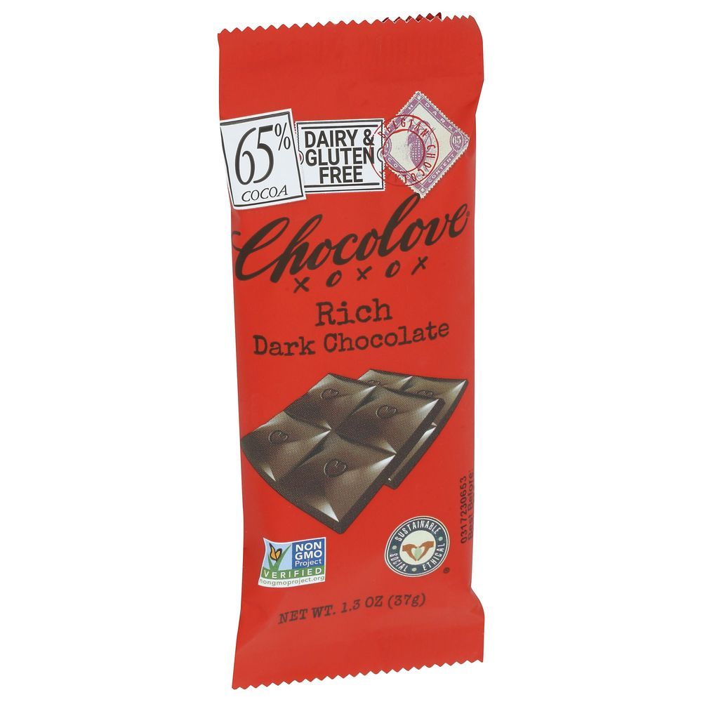 Chocolove Rich Dark Chocolate Bar, 1.3 Ounce -- 12 Per Case