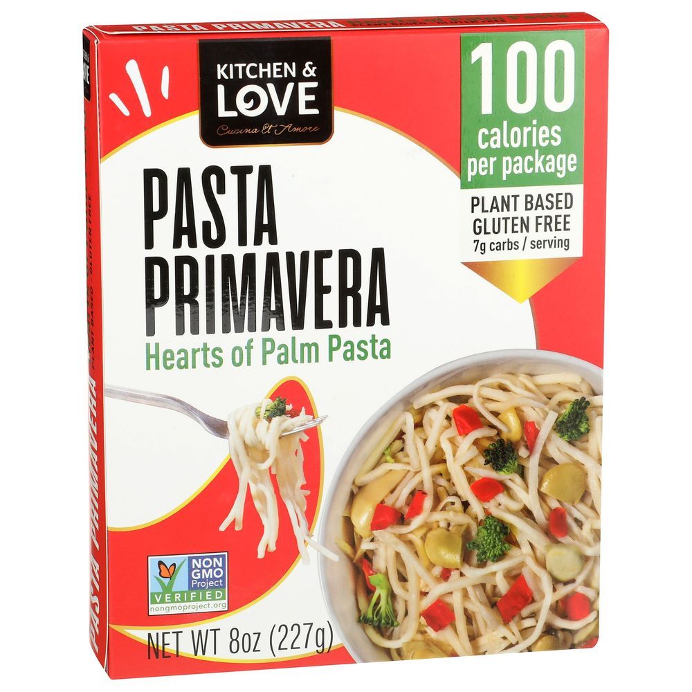 Kitchen And Love Hearts Of Palm Primavera Pasta, 8 Ounce -- 6 Per Case