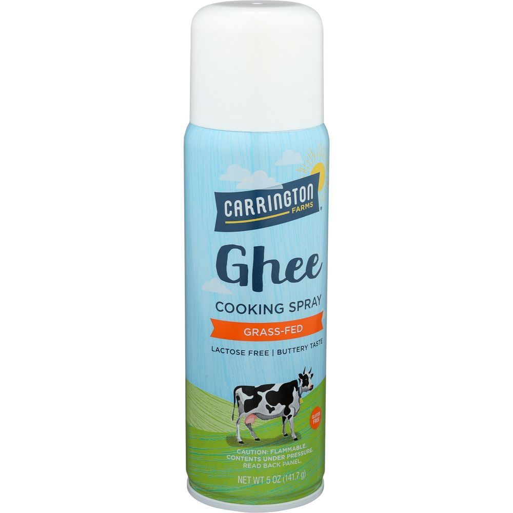 Carrington Farms Grass Fed Ghee Cooking Spray, 5 Ounce -- 6 Per Case