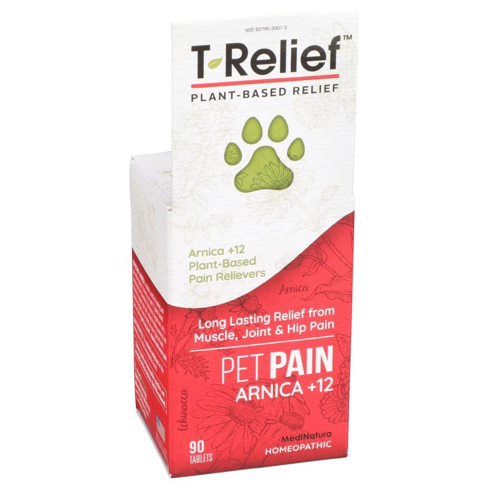 T-relief Pet Pain Relief Tablets, 90 Count