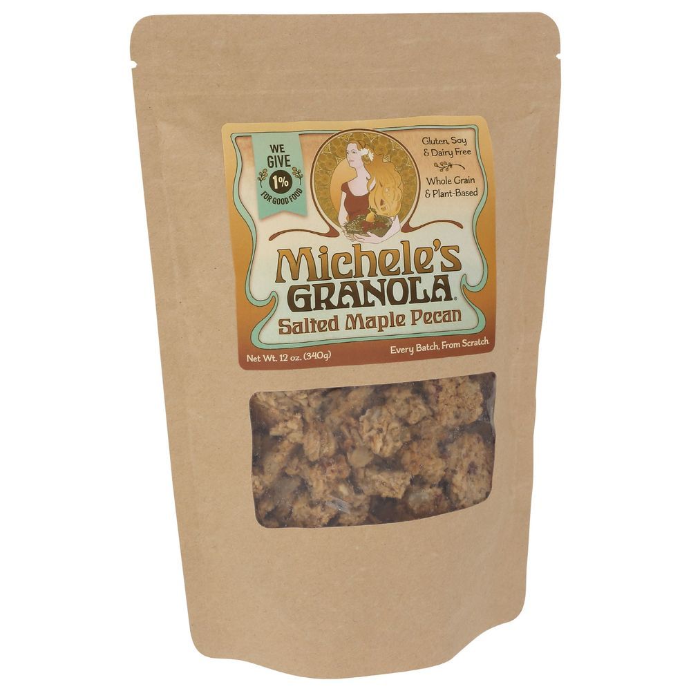Michele's Salted Maple Pecan Granola, 12 Ounce -- 6 Per Case