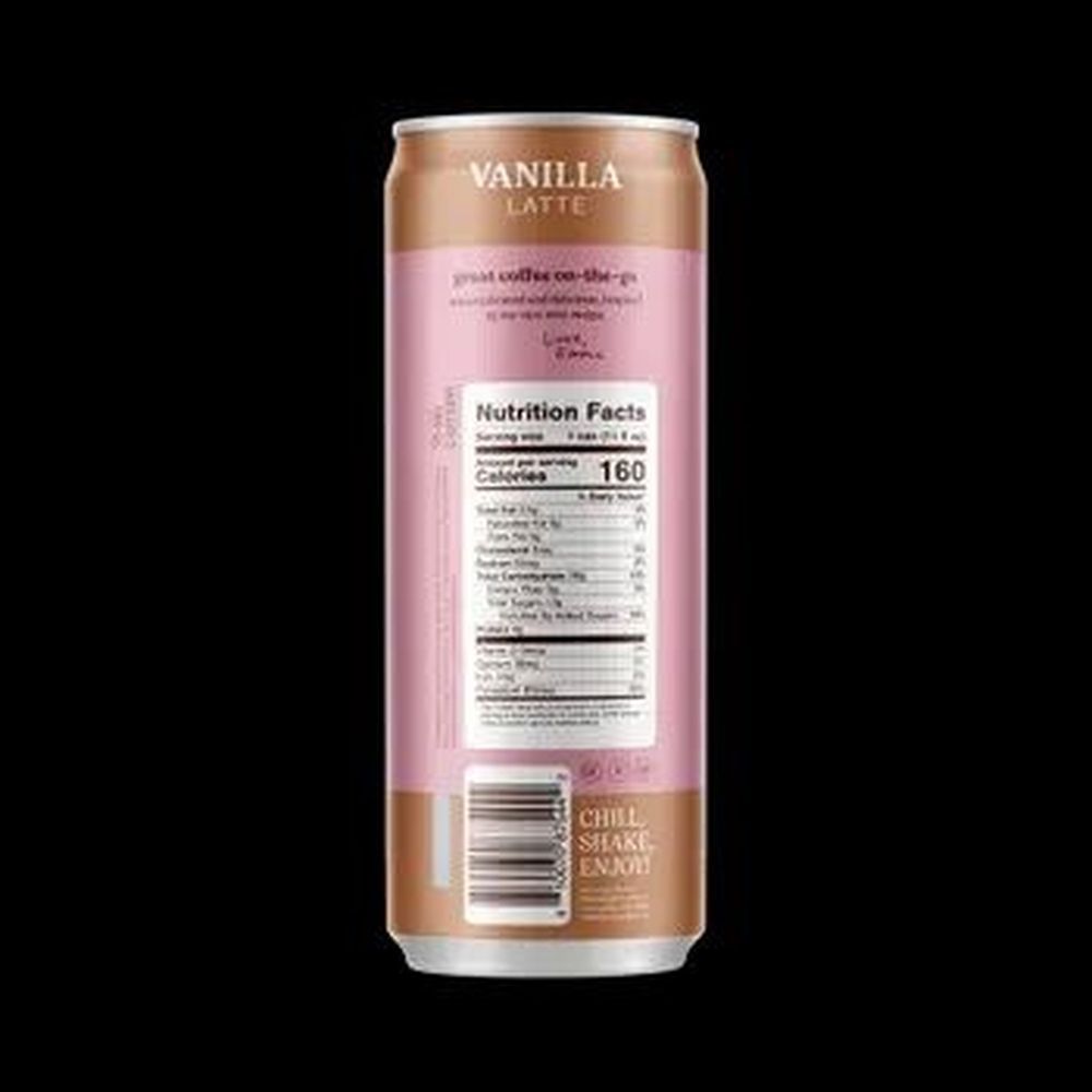 Chamberlain Oatmilk Vanilla Latte Coffee, 11 Fluid Ounce -- 12 Per Case
