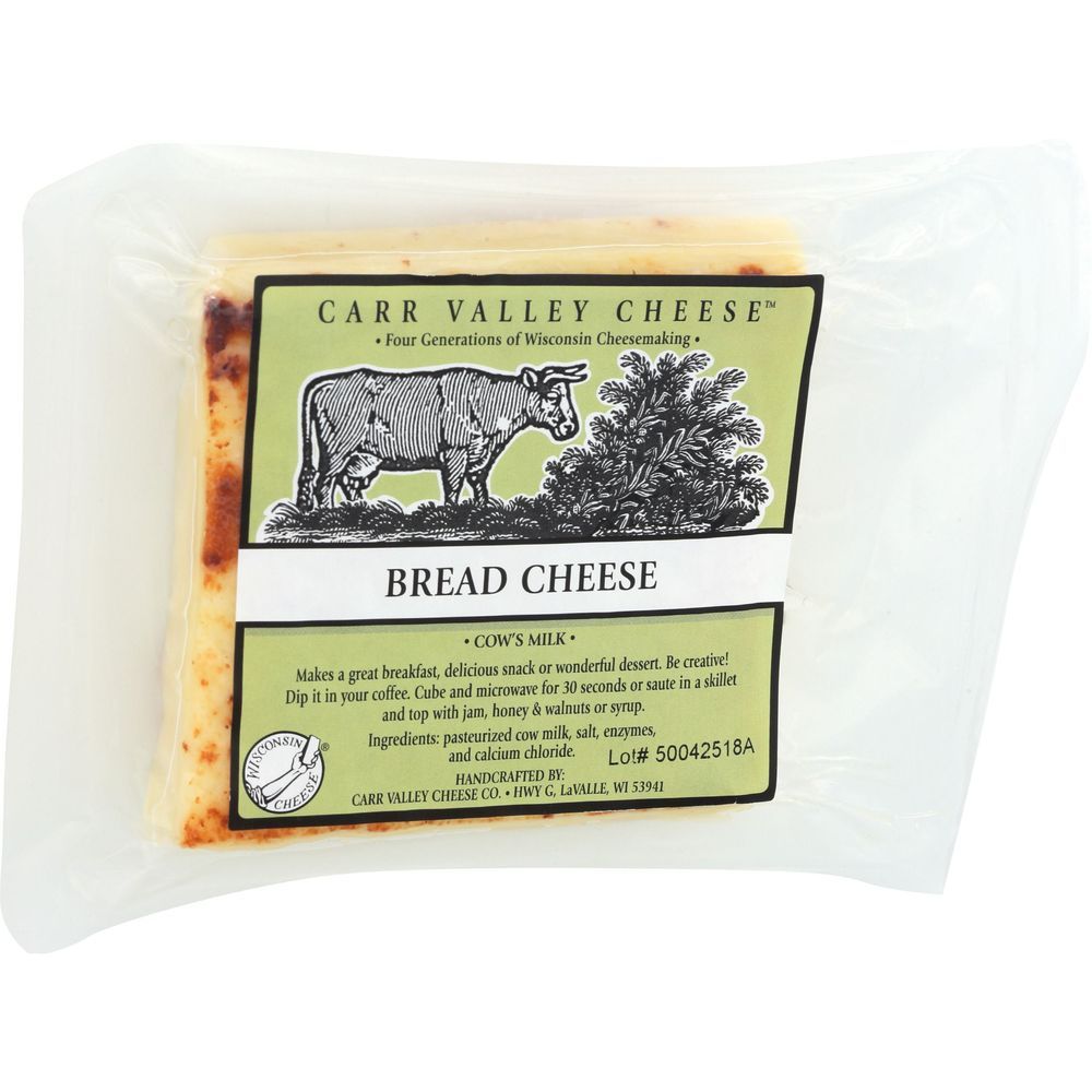 Carr Valley Bread Cheese, 6 Ounce -- 12 Per Case