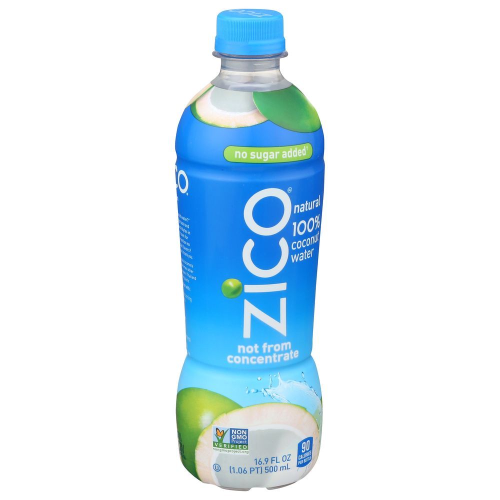 Zico Natural Coconut Water, 16.9 Ounce -- 12 Per Case