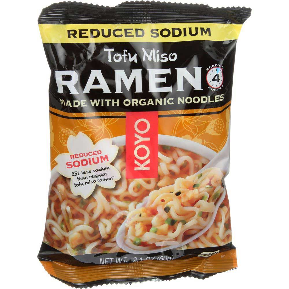 Koyo Foods Organic Tofu And Miso Ramen Noodles, 2 Ounce -- 12 Per Case