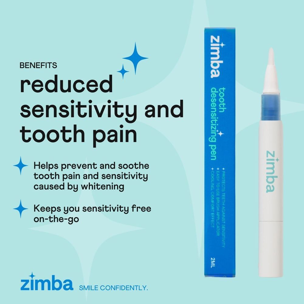 Zimba Cool Blue Tooth Desensitizing Pen, 2 Ml -- 6 Per Case