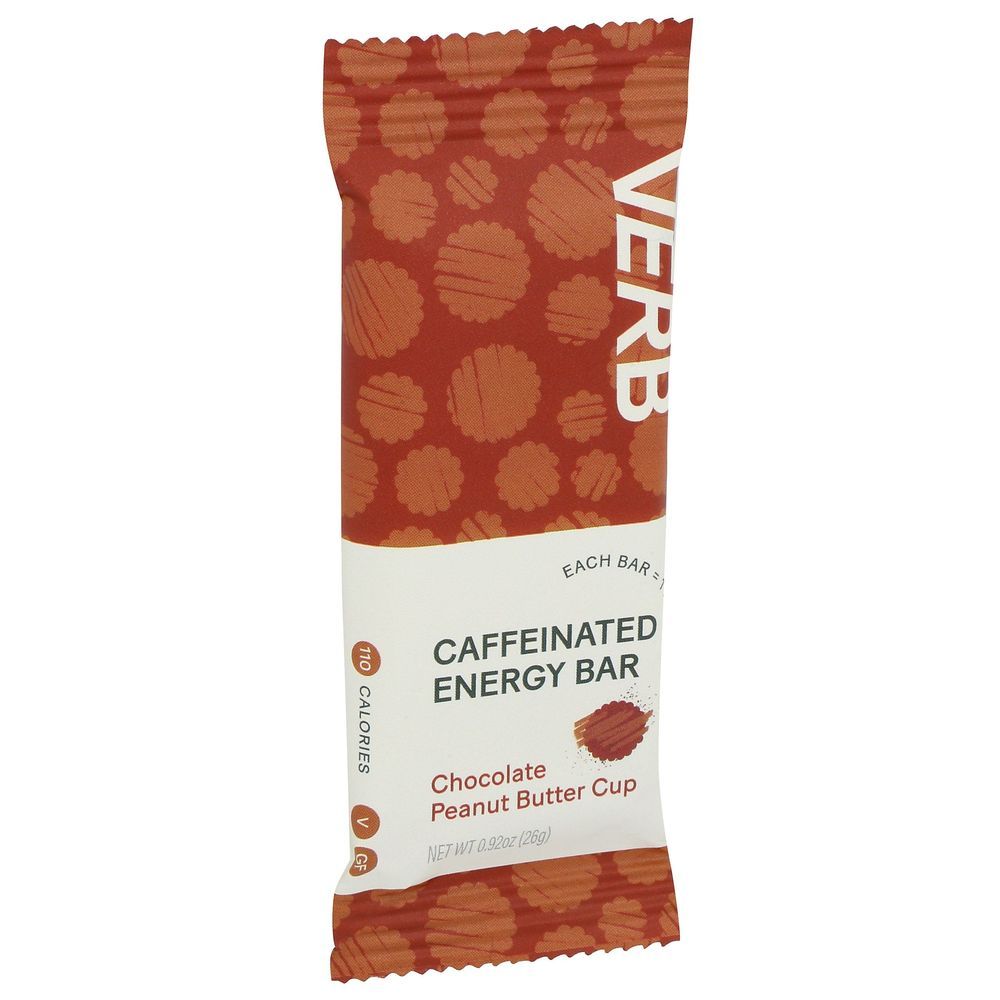 Verb Chocolate Peanut Butter Cup Energy Bar, 0.92 Ounce -- 16 Per Case