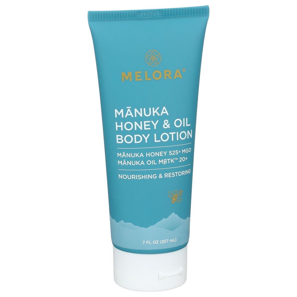 Melora Manuka Honey And Oil Body Lotion, 7 Fluid Ounce