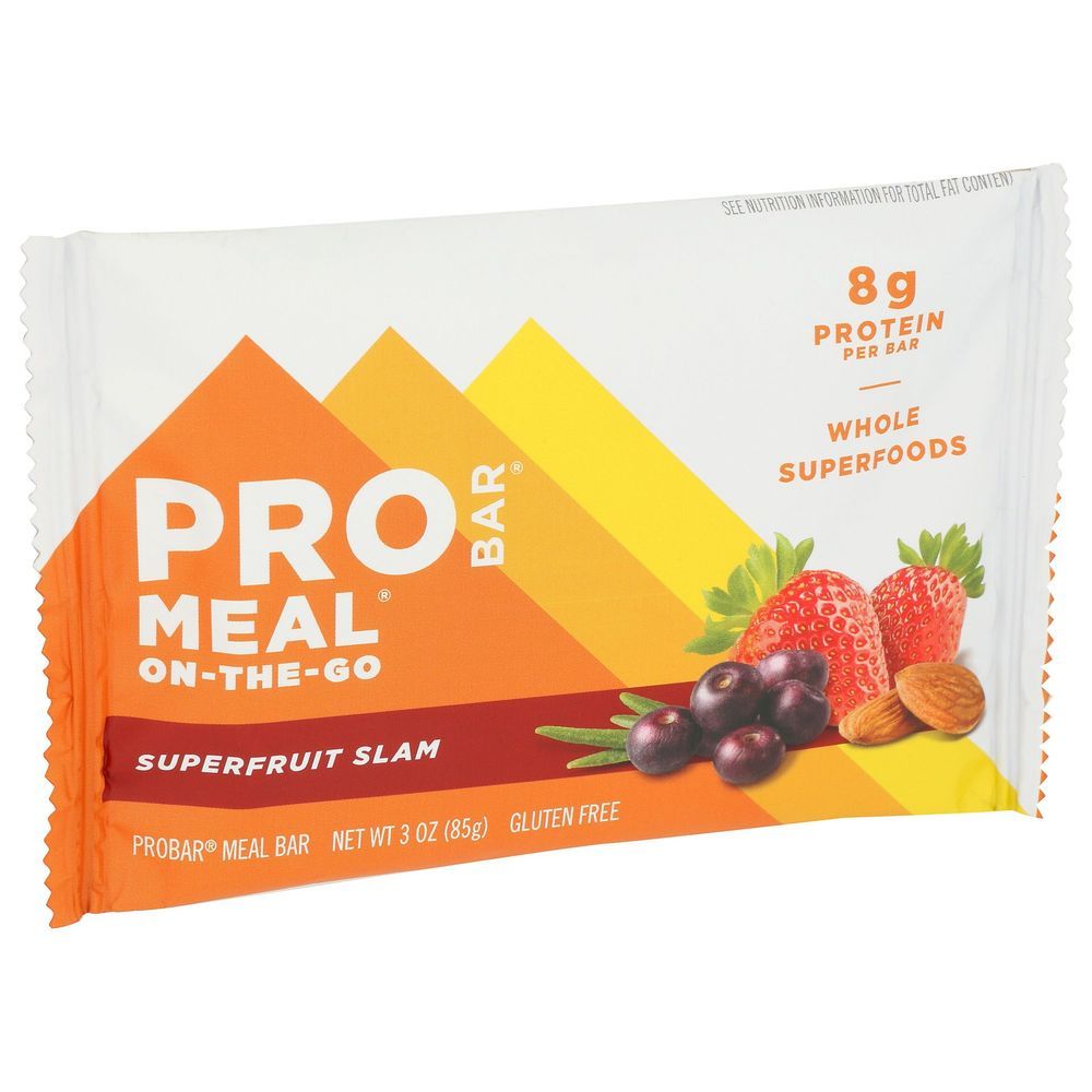 Probar Organic Oats Superfruit Slam Meal Bar, 3 Ounce -- 12 Per Case