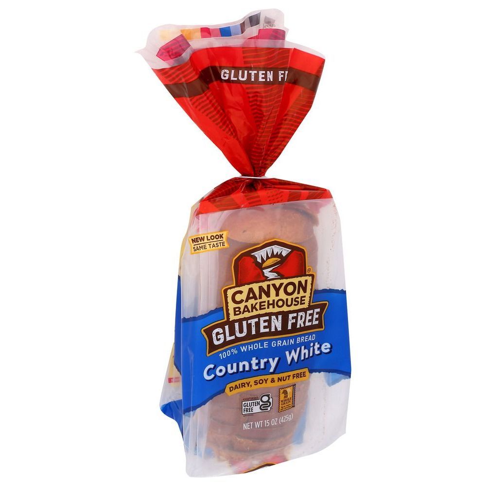 Canyon Bakehouse Gluten Free Country White Bread, 15 Ounce -- 6 Per Case