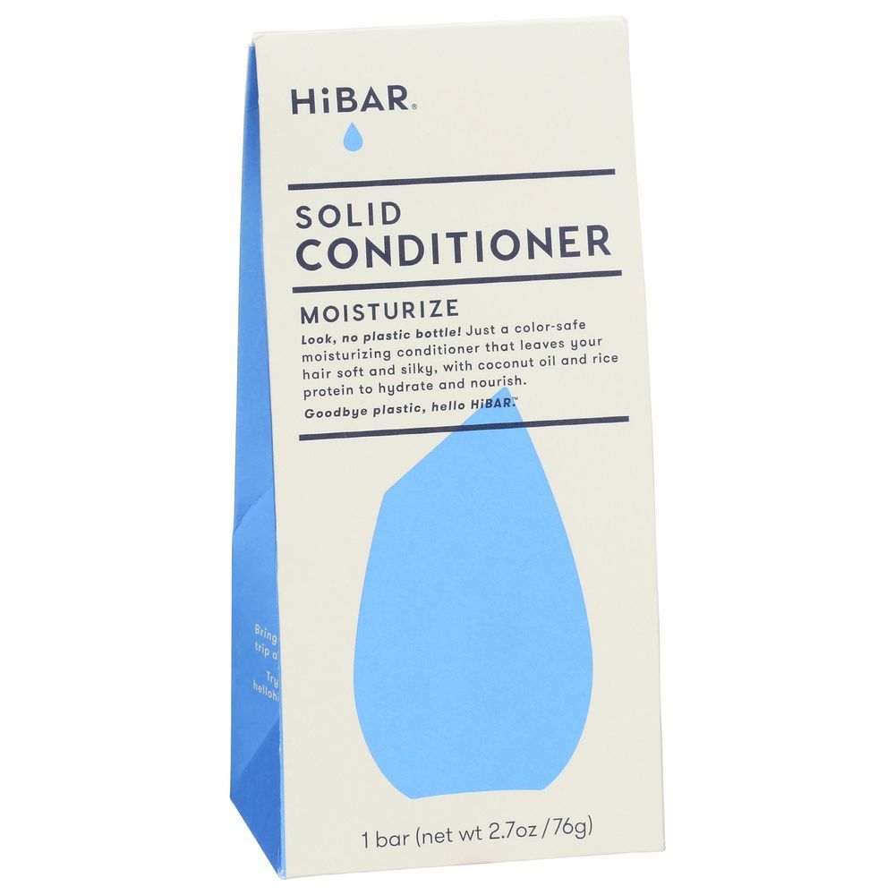 Hibar Moisturize Solid Conditioner Bar, 2.7 Ounce