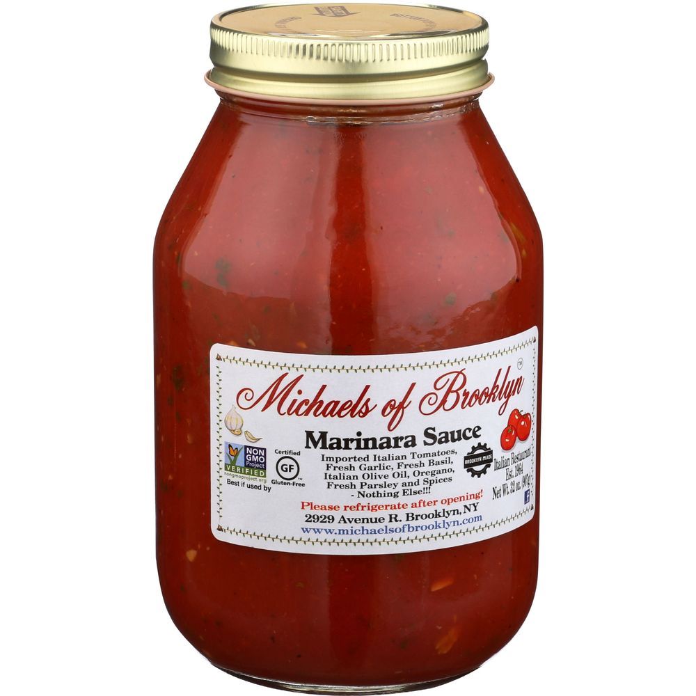 Michael's Of Brooklyn Gluten Free Marinara Sauce, 32 Ounce -- 6 Per Case